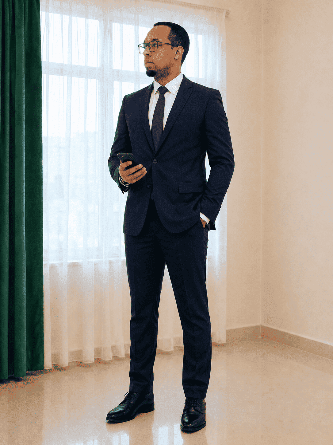 Professional executive representing modern digital authority